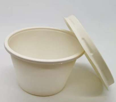 Corn Starch Sauce Container with Lid