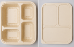 Cornstarch 4 compartment lunch box