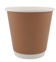 12oz Double Wall Hot Cup(Brown)